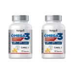 Kit 2X �mega 3 Coenzima Q10 - 60 C�psulas - Katigu�