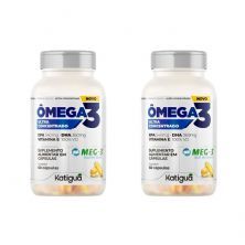 Kit 2X �mega 3 Concentrado - 60 C�psulas - Katigu�