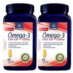 Kit 2X �mega-3 Fish Oil 5000mg - 60 C�psula - Naturelab