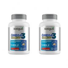 Kit 2X Omega 3 Meg-3 - 120 Mini C�psulas - Katigu�
