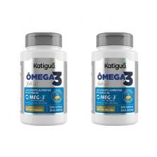 Kit 2X �mega 3 Meg-3 - 60 C�psulas - Katigu�