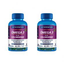 Kit 2X �mega 3 Plus - 120 C�psulas - Catarinense Nutri��o