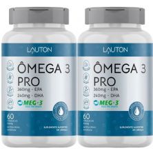 Kit 2X �mega 3 Pro - 60 C�psulas - Lauton Nutrition