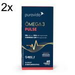 Kit 2X �mega 3 Pulse Nova Composi��o - 60 C�psulas Softgel - Puravida