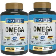 Kit 2X �mega 3 Ultra 1200mg - 200 C�psulas - Nature
