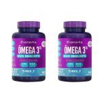 Kit 2X �mega 3TG Duo - 60 C�psulas - Sanavita