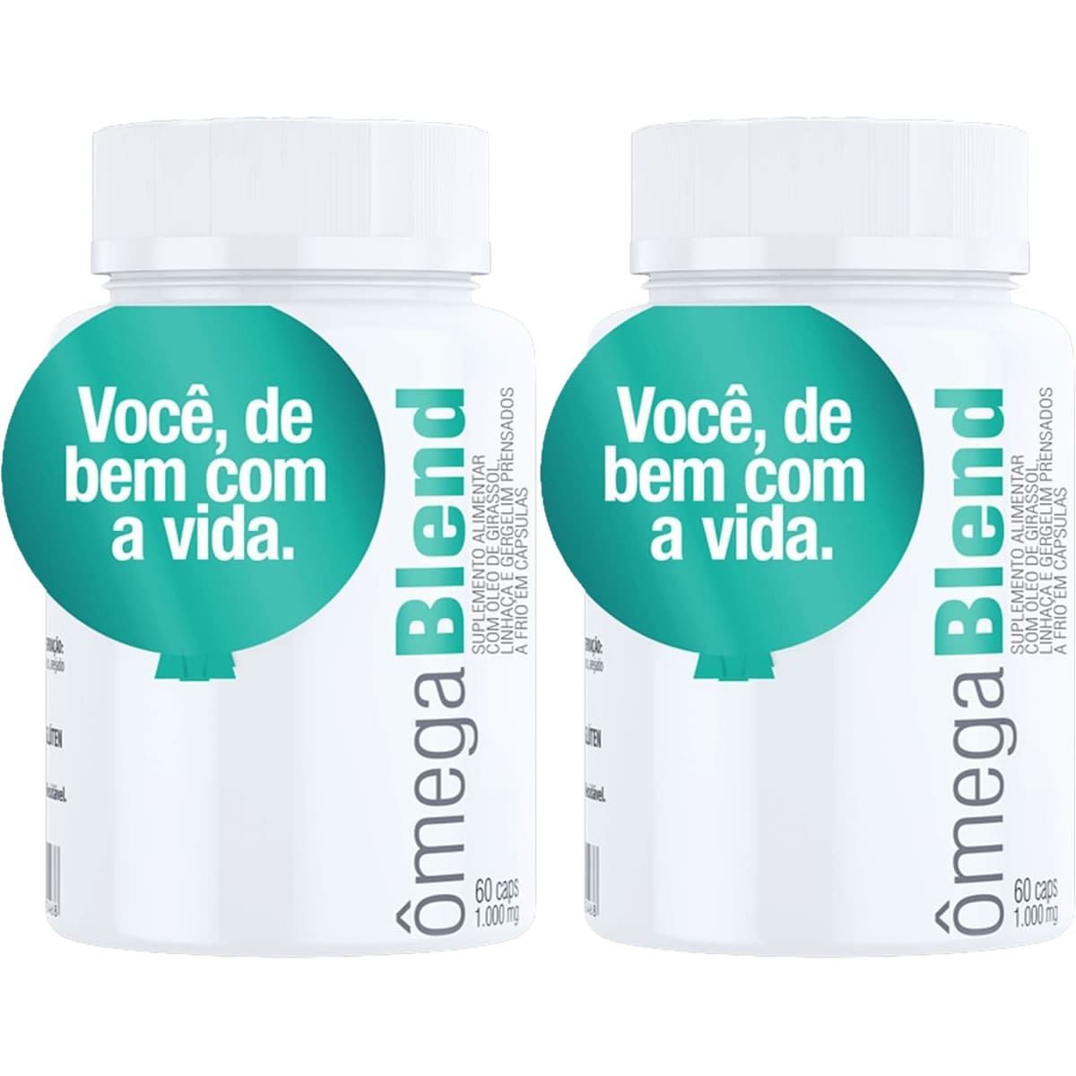 Kit 2X Omega Blend - 60 C�psulas - Vital �tman