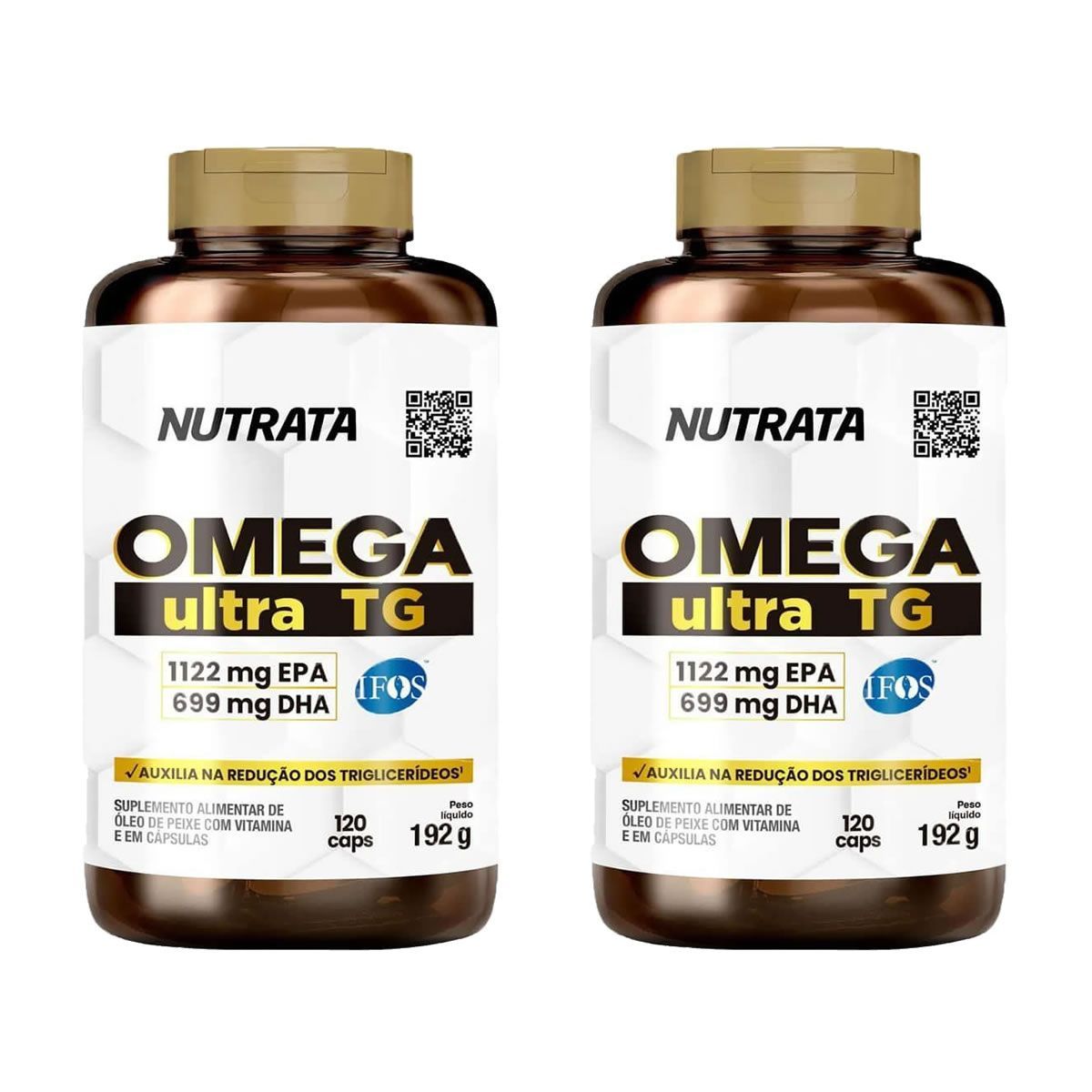 Kit 2X �mega Ultra TG - 120 C�psulas - Nutrata
