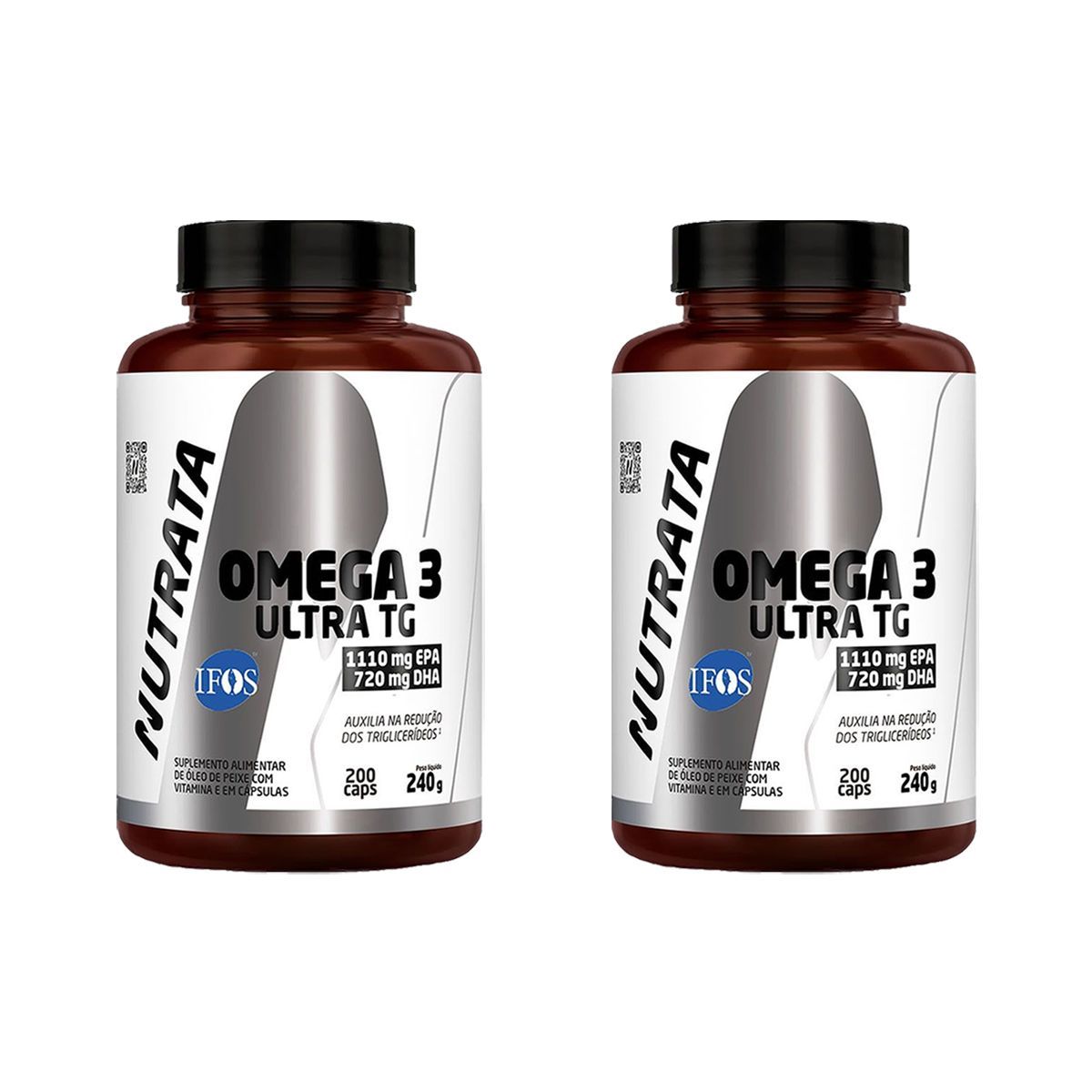Kit 2X �mega Ultra TG - 200 C�psulas - Nutrata