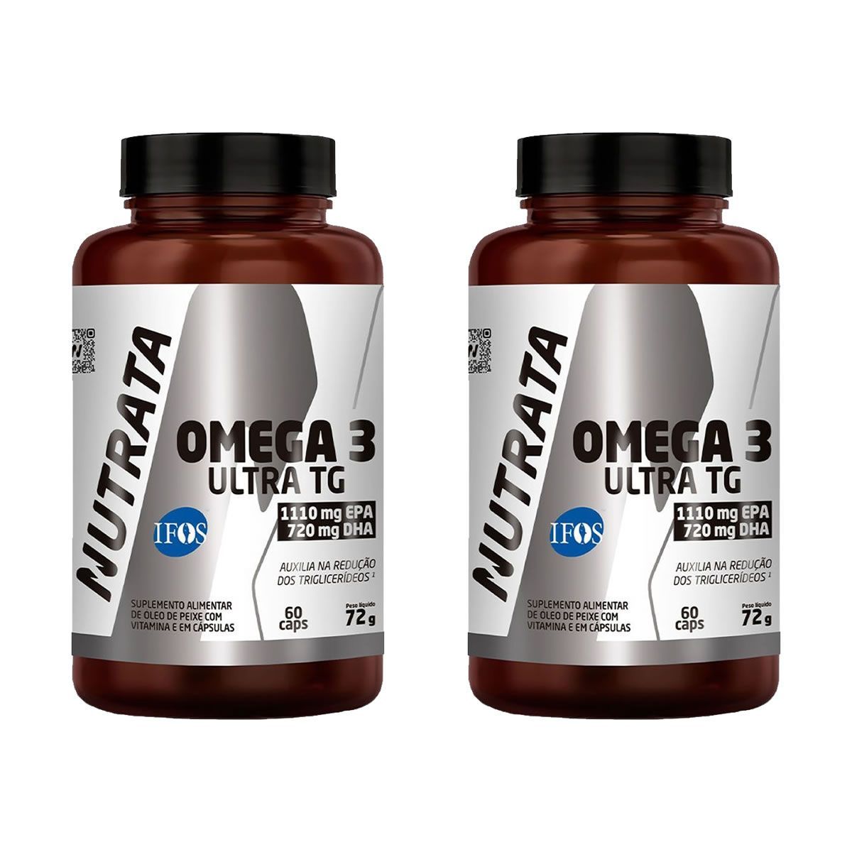 Kit 2X �mega Ultra TG - 60 C�psulas - Nutrata