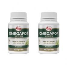 Kit 2X �megaFor Vegan - 60 C�psulas - Vitafor