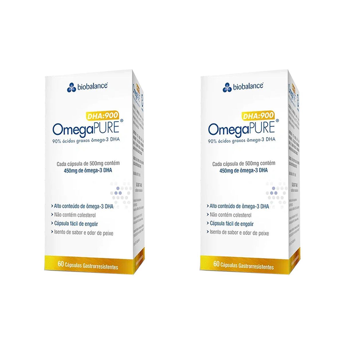 Kit 2X Omegapure Dha - 60 C�psulas 500mg - Biobalance