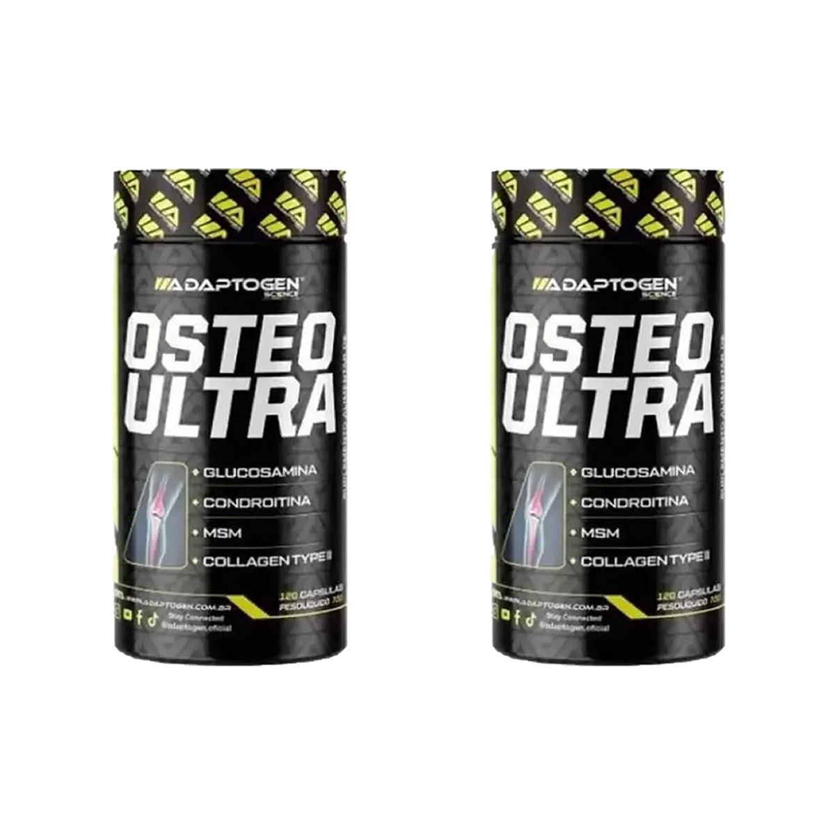 Kit 2X Osteo Ultra - 120 C�psulas - Adaptogen