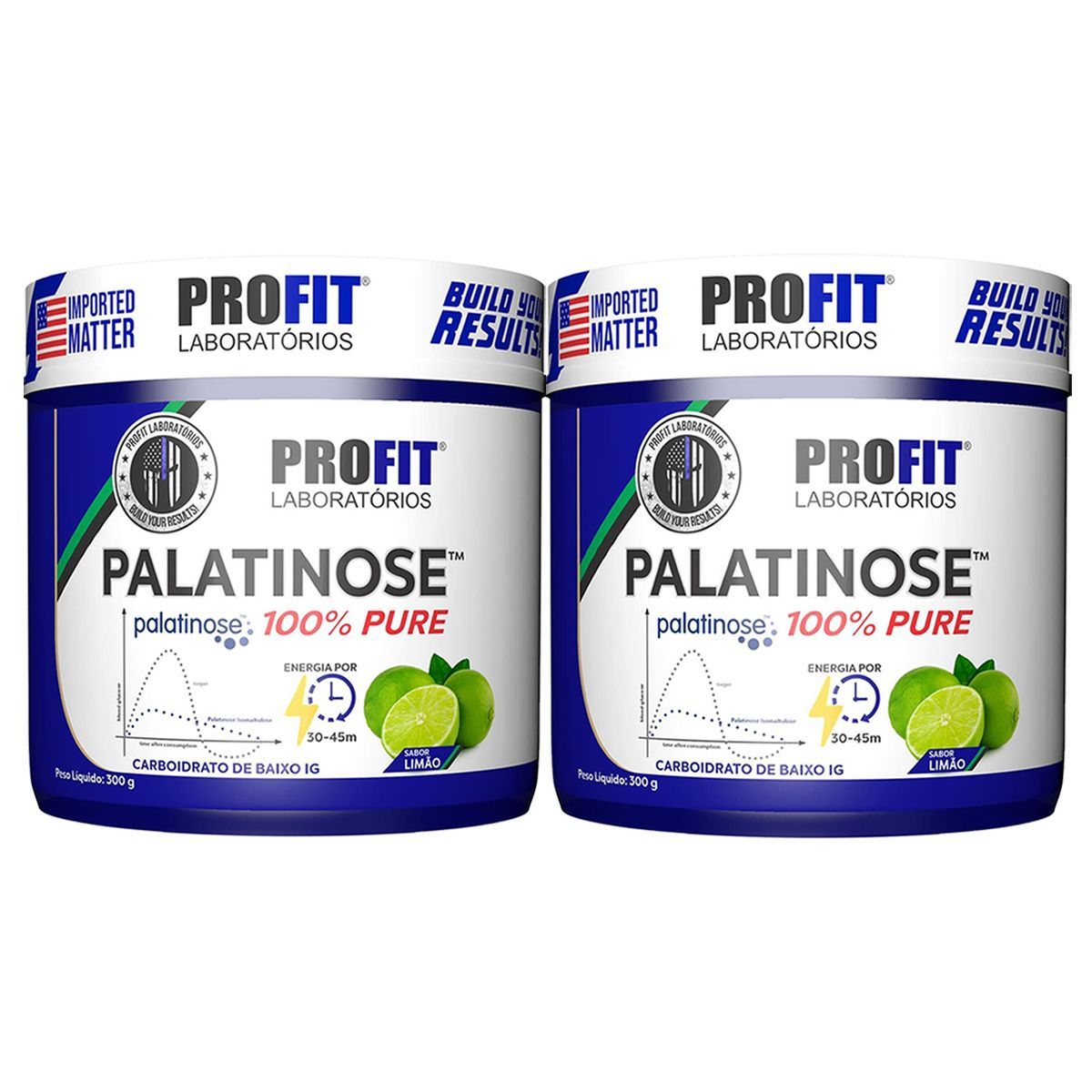 Kit 2X Palatinose 100% Pure - 300g Lim�o - ProFit