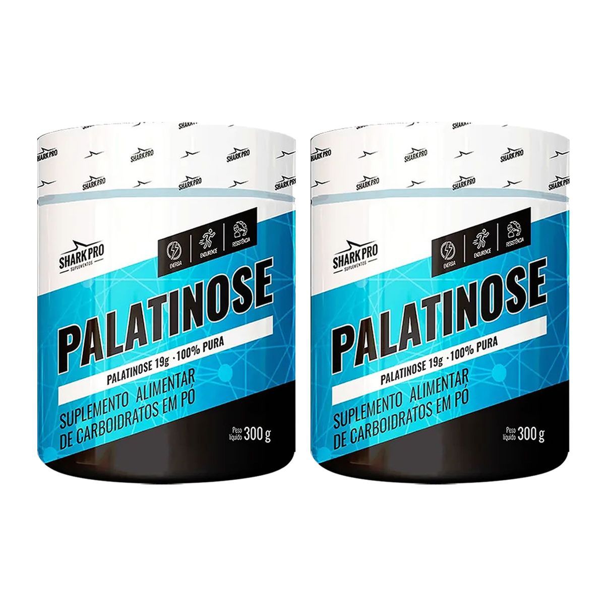 Kit 2X Palatinose - 300g - Shark Pro