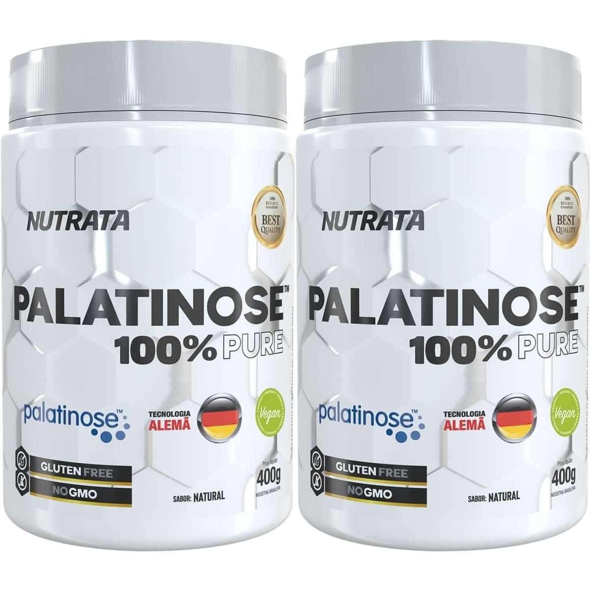 Kit 2X Palatinose - 400g Natural - Nutrata