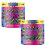 Kit 2X Panic Pr�-Treino - 300g Fruit Punch - Adaptogen