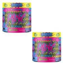 Kit 2X Panic Pr�-Treino - 300g Ma�a Verde - Adaptogen