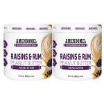 Kit 2X Pasta Amendomel - 500g Chocolate Branco e Passas Rum - Amendomel