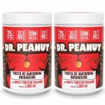 Kit 2X Pasta de Amendoim - 1005g Brigadeiro com Whey Isolado  - Dr. Peanut