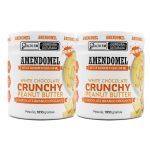 Kit 2X Pasta de amendoim - 1010g Chocolate Branco Crocante -  AmendoMel
