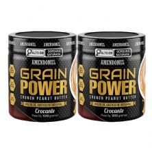 Kit 2X Pasta de Amendoim - 1010g Integral Crocante - AmendoMel