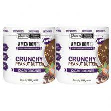 Kit 2X Pasta de Amendoim - 1010g Mel E Cacau Crocante - AmendoMel