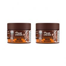Kit 2X Pasta de Amendoim - 300g Chocolate Belga - Eat Clean