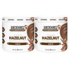 Kit 2X Pasta de Amendoim - 500g Chocolate Branco Cacau c/ Avel� - AmendoMel