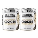 Kit 2X Pasta de Amendoim - 500g Chocolate Branco Com Cookies - AmendoMel