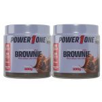Kit 2X Pasta de Amendoim - 600g Brownie  - Power One