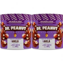 Kit 2X Pasta de Amendoim - 650g Avel� com Whey - Dr. Peanut