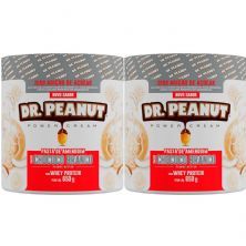 Kit 2X Pasta de Amendoim - 650g Chococo Branco com Whey - Dr. Peanut