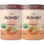 Kit 2X Pasta de Amendoim Ador� - 1,005kg Lisa - Santo �leo
