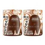 Kit 2X Pasta de Amendoim Bacio di Latte - 600g Caramelo Salgado - Nutrata