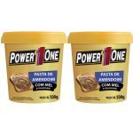Kit 2X Pasta de Amendoim com Mel e Guaran� - 500g - Power One