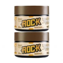 Kit 2X Pasta de Amendoim com Whey - 250g Chocolate Belga - Rock Peanut	