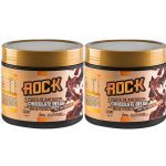 Kit 2X Pasta de Amendoim com Whey - 500g Chocolate Belga - Rock Peanut	