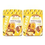 Kit 2X Pasta de Amendoim com Whey - 600g Dulce de Leche Crunch - Nutrata