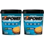 Kit 2X Pasta de Amendoim Integral - 450g Natural -  VitaPower