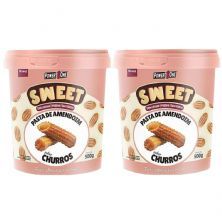 Kit 2X Pasta de Amendoim Sweet - 500g Churros - Power One