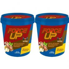 Kit 2X Pasta Integral de Amendoim Tradicional - 1000g - Force Up