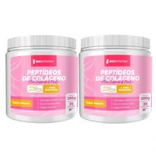 Kit 2X Pept�deos de Col�geno Verisol com �cido Hialur�nico - 300g Natural - NewNutrition