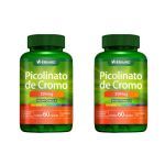 Kit 2X Picolinato Cromo 35mcg 60 C�psulas - Herbamed