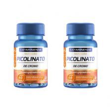 Kit 2X Picolinato de Cromo - 60 Comprimidos - Catarinense Nutri��o