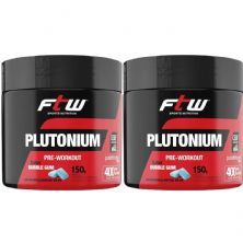 Kit 2X Plutonium Pre - Workout - 150g Bubble Gum - FTW