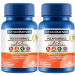 Kit 2X Polivitam�nico A-Z Multi - 60 C�psulas - Catarinense Nutri��o