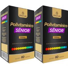 Kit 2X Polivitam�nico S�nior - 60 C�psulas - Gold Lab