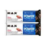 Kit 2X Power Protein Bar - 1 Unidade 90g Morango Sensation - Max Titanium