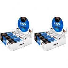 Kit 2X Power Protein Bar - 12 unidades 41g Dark Chocolate truffles - Max Titanium